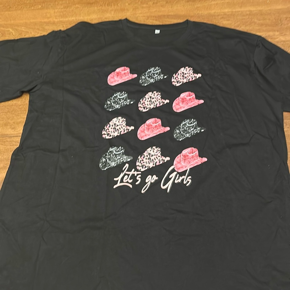 Black Graphic T shirt